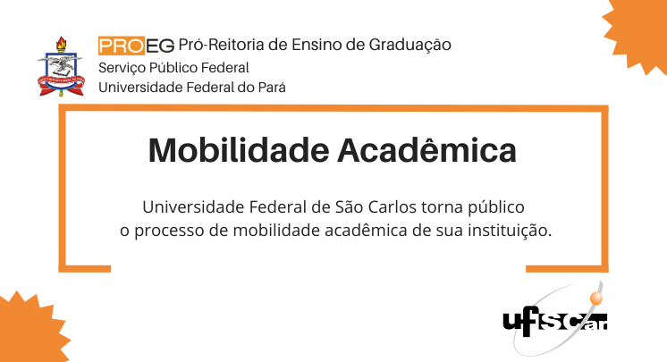 UFSCar - Programa ANDIFES de Mobilidade Acadêmica