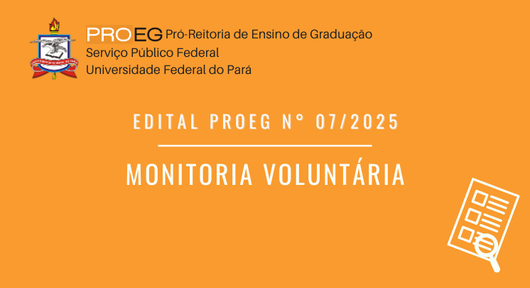 Monitoria Voluntária 2025 - Homologação das Propostas